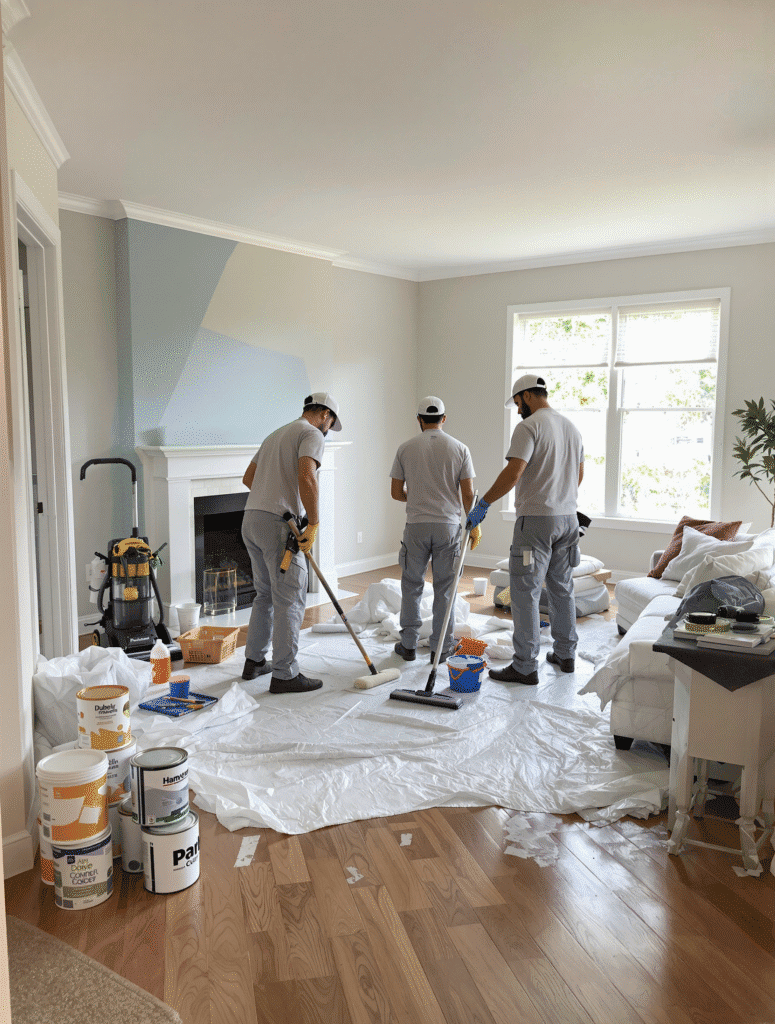 Cleaning crew