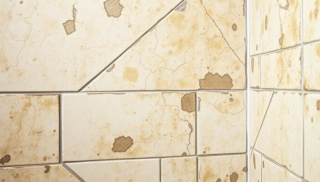 how to clean grout in shower