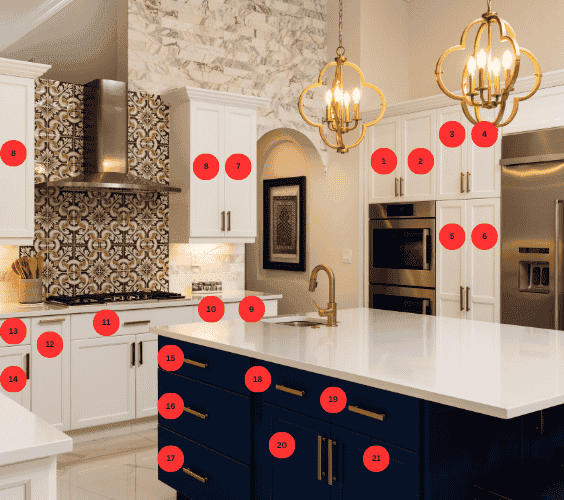 1 Cabinet painting cost calculator
