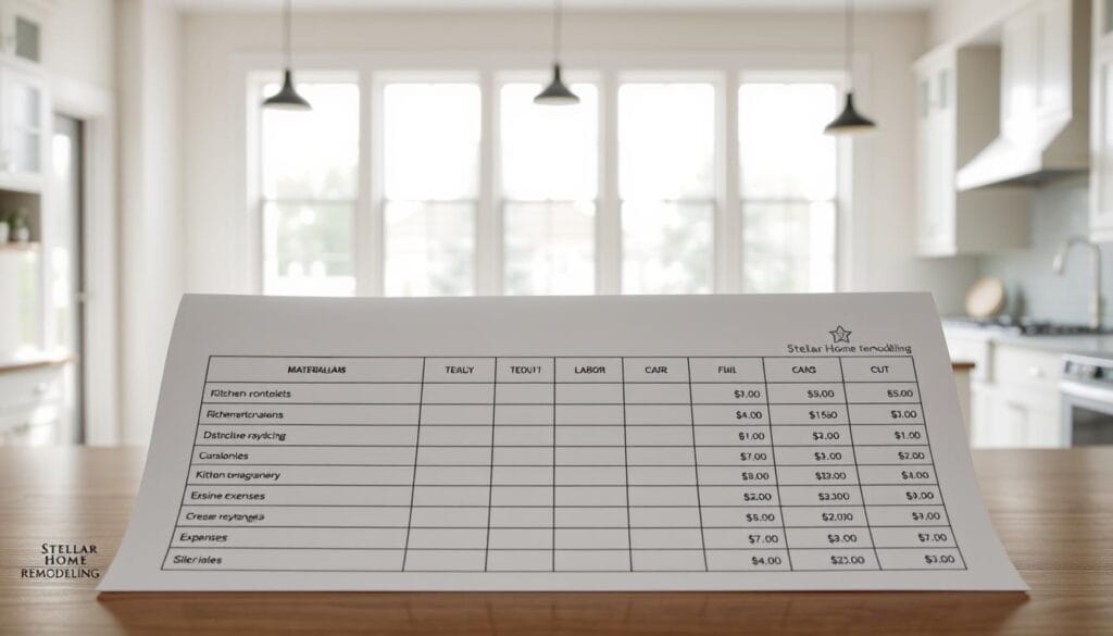 Budget for kitchen removation in mebane